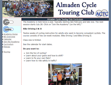 Tablet Screenshot of academy.actc.org
